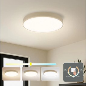 Brilagi - Plafonieră LED POOL LED/36W/230V 3000/4000/6000K Ø 30 cm bej