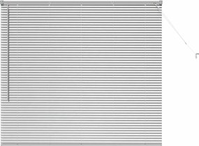 vidaXL Jaluzele venetiene Manual Argintiu 130 x 145 cm Aluminiu