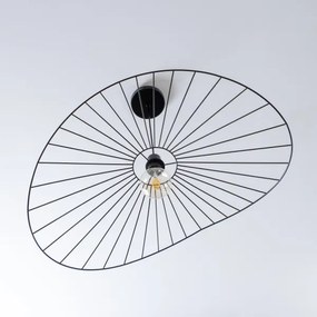 Brilagi - Pendul LED pe cablu CERIA WIRE, 1xE27/40W/230V, 60x80 cm, negru