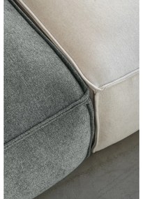 Șezlong modular verde (cu colț pe partea stângă ) Flex Felix – Miuform