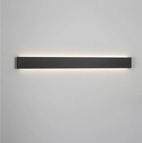 Aplica exterior negru liniara 90cm IP65 LED METRIC