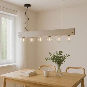 Lustră pe cablu ONLI ARGO 6xE27/22W/230V gri