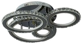 Lustră LED dimabilă aplicată LED/120W/230V 3000-6500K + telecomandă