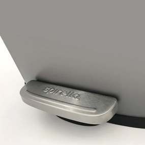 Coș de gunoi taupe cu pedală din oțel 50 l Akira – Spirella