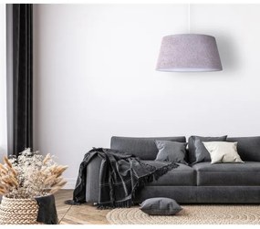 Duolla - Lustră pe cablu BOUCLE 1xE27/15W/230V d. 50 cm gri