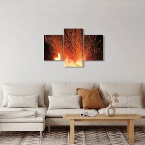 Tablou cu focul (90x60 cm)