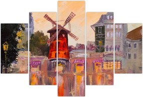 Tablou - Moulin rouge, Paris, Franța (150x105 cm)