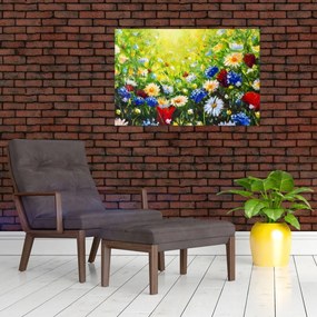 Tablou - Flori sălbatice (90x60 cm)