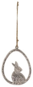Decorațiune suspendată pentru Paște Ego Dekor Hare, înălțime 8,4 cm