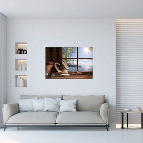 Tablou - Echipament de pescuit (90x60 cm)