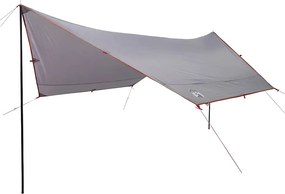 vidaXL Prelată de camping, portocaliu, 430x380x210 cm, impermeabilă