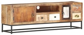 vidaXL Comodă TV, 120 x 30 x 40 cm, lemn masiv reciclat