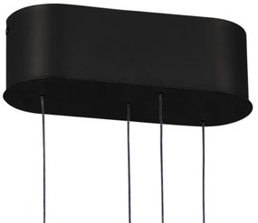 Klausen 142039 - Candelabru LED reglabil LIV LED/50W/230V negru + DO