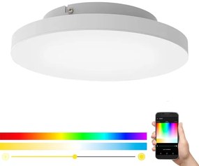 Plafonieră LED RGB dimabilă Eglo 99118 TURCONA-C LED/15W/230V + telecomandă