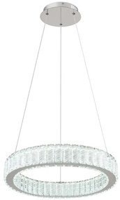 Lustră LED dimabilă pe cablu Globo 67162-50 MUCKY LED/50W/230V d. 50 cm + telecomandă