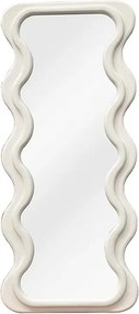Oglinda de perete design modern CURVY 160cm, alb A-45942 VC