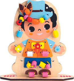 Joc Bino Primele broderii, îmbrăcatul distractiv