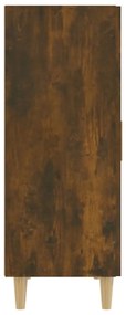 Servanta, stejar fumuriu, 70x34x90 cm, lemn prelucrat 1, Stejar afumat
