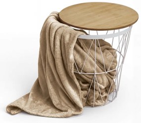 Patura din microplus CALMI 150x200 cm bej