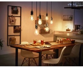 Bec LED dimabil Philips Hue WHITE FILAMENT ST64 E27/7W/230V 2100K