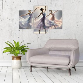 Tablou - Trei balerine (90x60 cm)