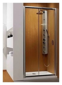 Usa de nisa culisanta Radaway Premium Plus DWJ 140 cm sticla 6 mm crom-transparent