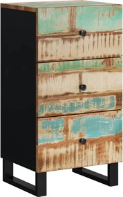 vidaXL Servantă cu 3 sertare, 40x33,5x75 cm, lemn masiv recuperat