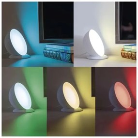 Lampă LED RGB dimabilă de masă GoSmart LED/7W/230V Wi-Fi alb