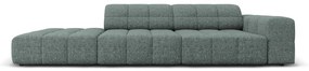 Canapea 3 locuri deschisa pe o parte Chicago chenille L262 cm