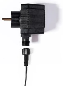 Instalație luminoasă LED de exterior pentru Crăciun CONE FILAMENT 20xE10, 19 m, multicolor / alb cald, IP44