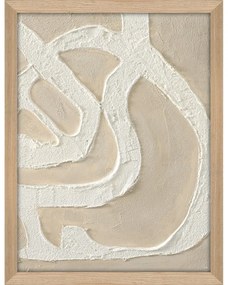 Tablou pictat manual 32,5x42,5 cm Raw organic – Malerifabrikken