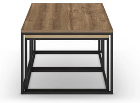 Măsuțe de cafea în culoare naturală 3 buc. 60x110 cm Camelia – Marckeric