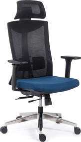 Scaun ergonomic SYYT 9501 albastru, brațe 3D și multiblock