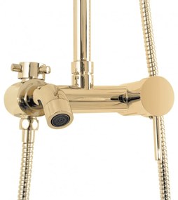 Baterie pentru dus Luis gold - H 105 cm