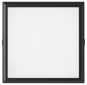 Plafoniera LED BP04-72081, patrata, 20W, 2000lm, lumina calda+neutra+rece, IP40, neagra, Braytron