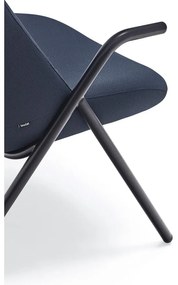 Fotoliu Teulat Dins, înălțime 114 cm, albastru închis