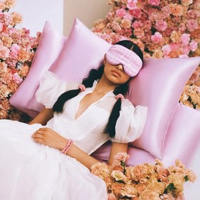 Față de pernă din mătase 51x76 cm Wildflower – slip