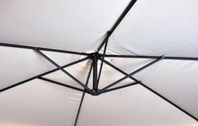 Umbrelă de gradină pliabilă 350cm Cream