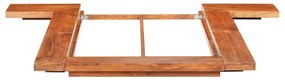Cadru pat futon, stil japonez, 120 x 200 cm, lemn masiv acacia 120 x 200 cm