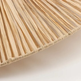 Brilagi - Lustră LED suspendată pe cablu CERIA BOHO, 1xE27/40W/230V, diam. 60 cm, rafie