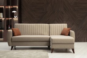 Canapea extensibilă de colț Alkon - Beige