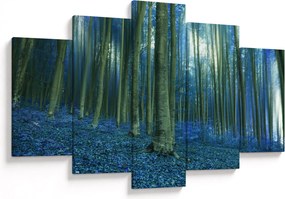 Tablou - Pădure albastră (150x105 cm)