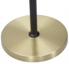 Lampadar auriu/negru din metal, Soclu E14 Max 40W, ∅ 46 cm, Glamy Dark Mauro Ferretti
