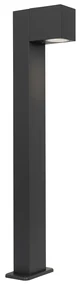 Lampă de exterior industrială cu picior gri închis 65 cm IP44 - Baleno