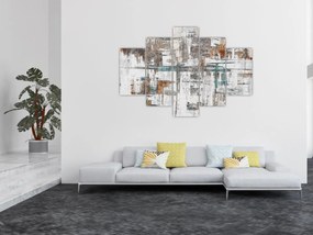 Tablou - Mișcări abstracte (150x105 cm)