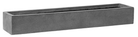 Ghiveci Balcony Slim Low, culoare gri, dimensiuni multiple - PotteryPots Mărime: XL - 80 x 15 x 9,5 cm