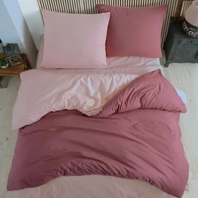 Lenjerie de pat din bumbac Bedtex Culoare rozvechi , 140 x 200 cm, 70 x 90 cm