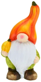 Spiriduș ceramic cu dovleac, 7,5 x 17 x 7,5 cm