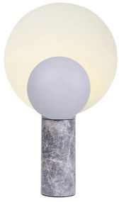 Veioza, lampa de masa design modern Caché gri mat