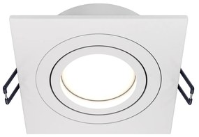 Spot Atom DL024-2-01W, incastrat, 1xGU10, alb, IP20, Maytoni